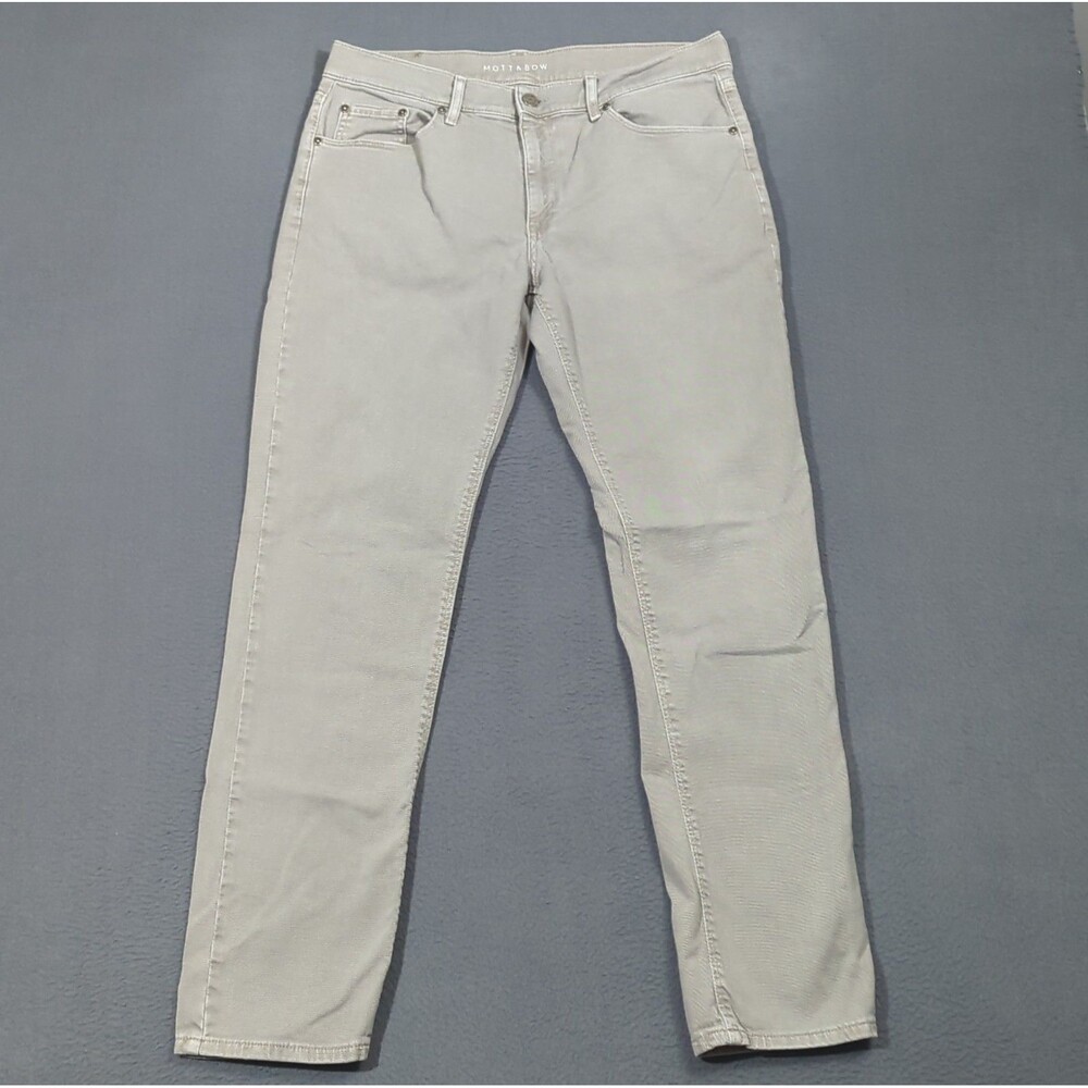 Mott & Bow Jeans Men's 34x32 Gray Slim Mercer Denim